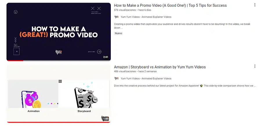 Blog VideoSEO thumbnails