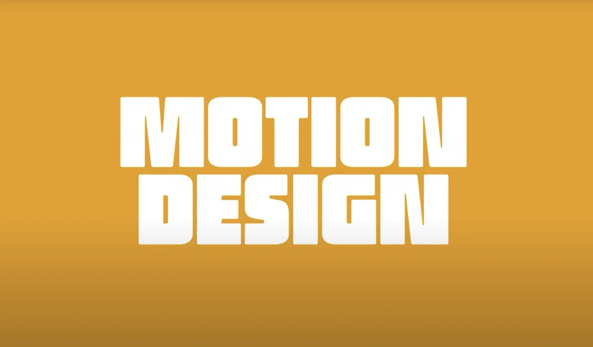 motion graphics examples & motion design examples